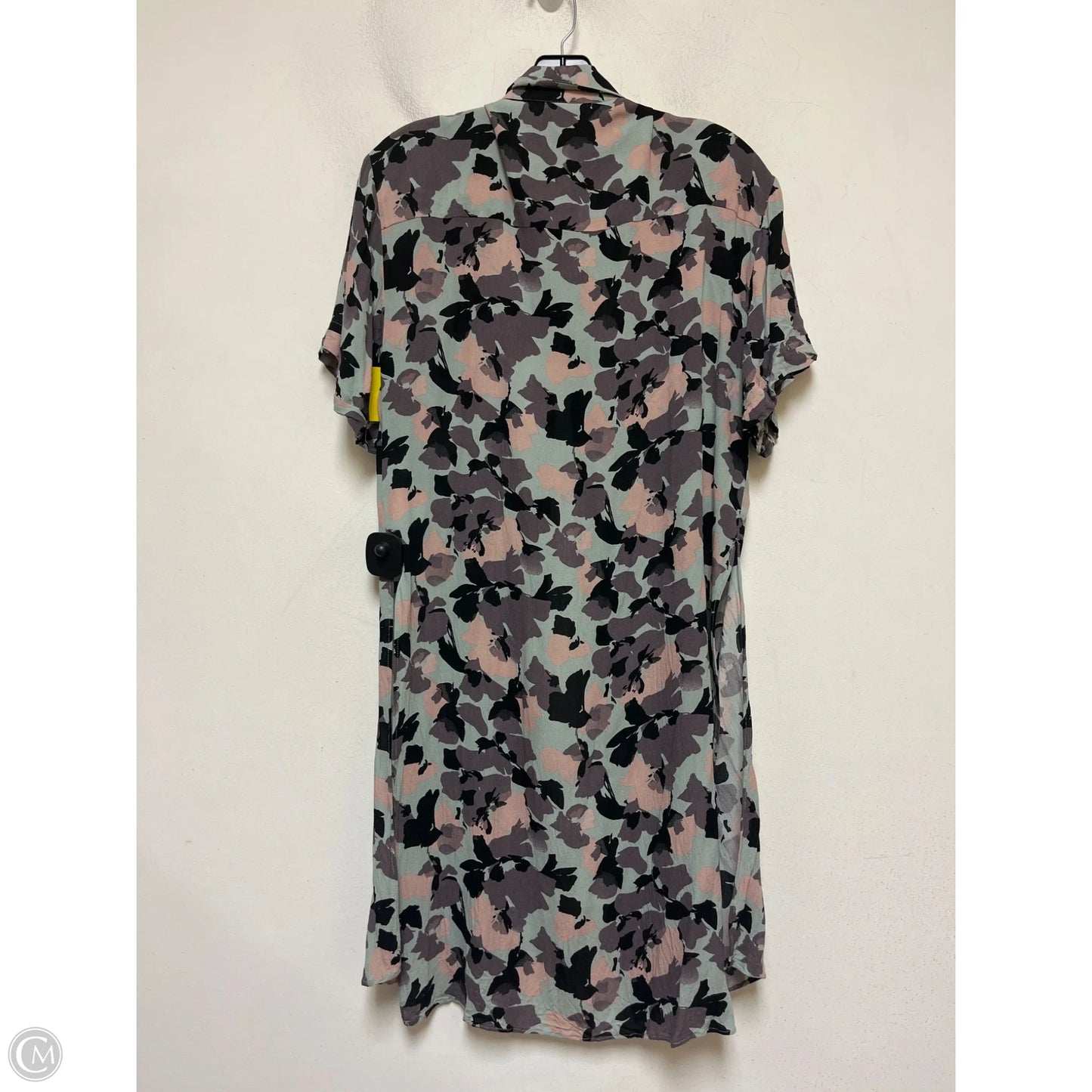 Dress Casual Short By Maeve In Green & Pink, Size: Xs