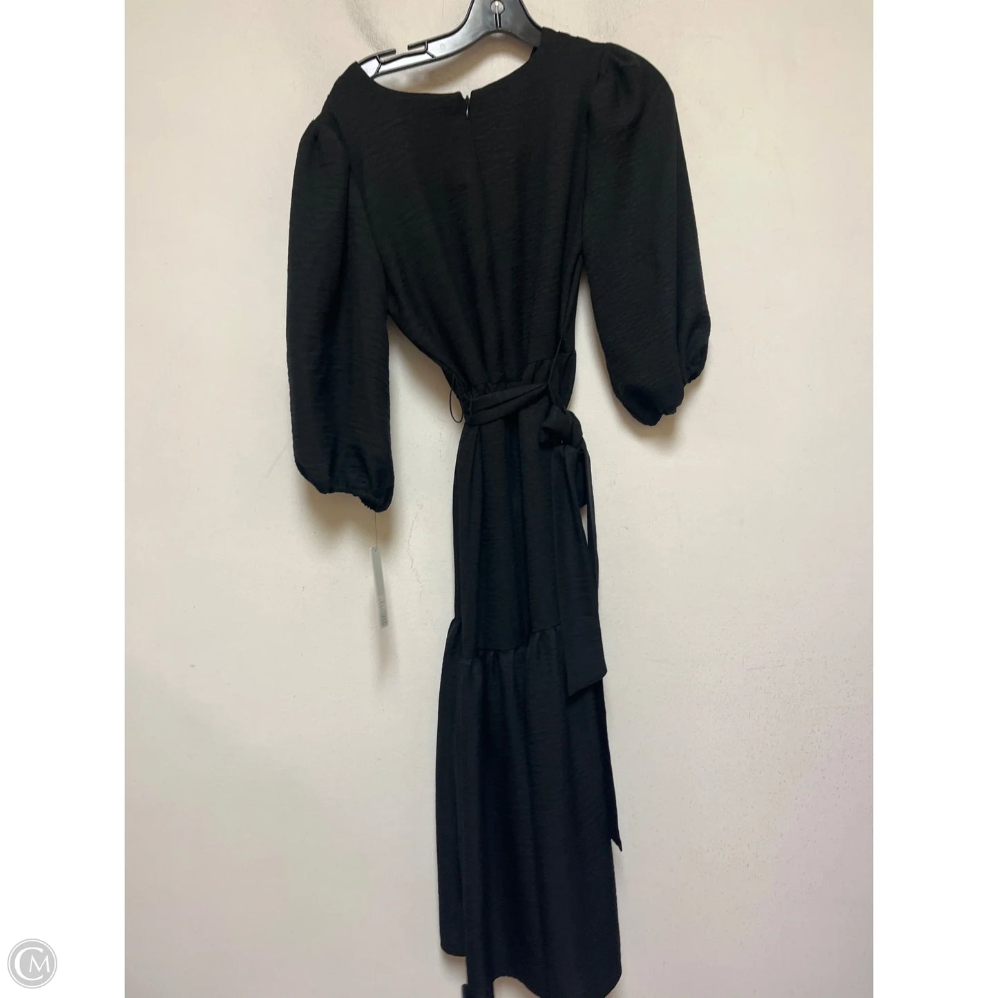 Dress Casual Midi By Dkny In Black, Size: Xs