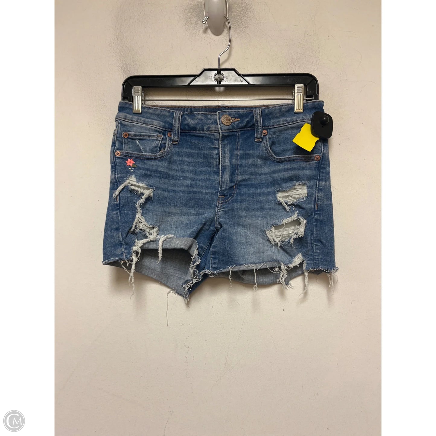 Shorts By American Eagle In Blue Denim, Size: 6