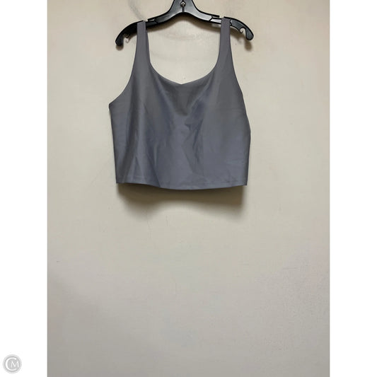 Athletic Tank Top By Avia In Grey, Size: 3x