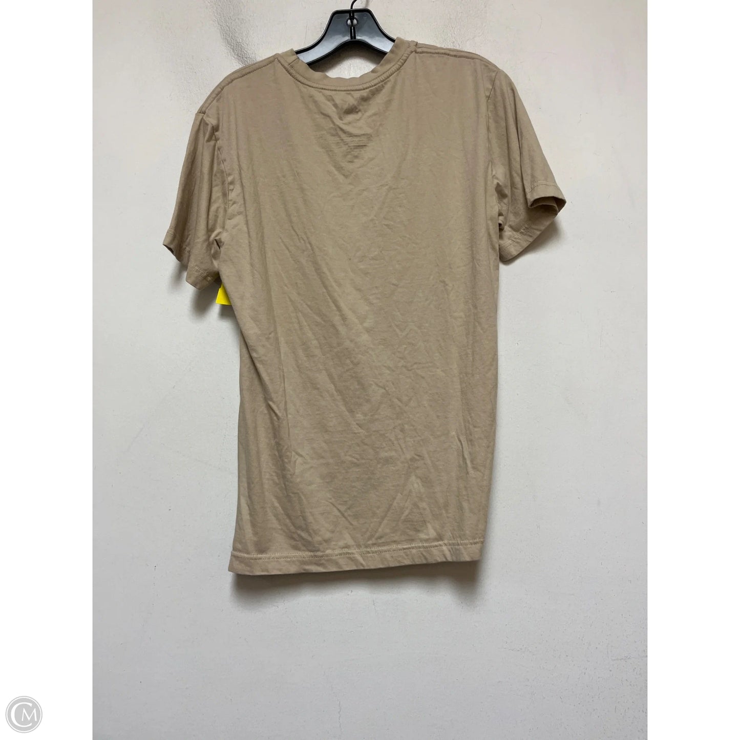 Top Short Sleeve By Disney Store In Tan, Size: S