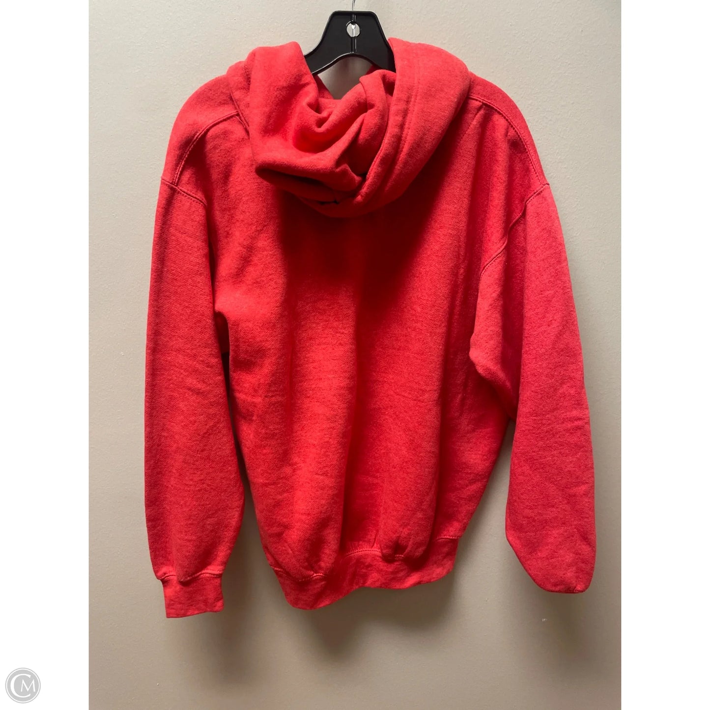 Sweatshirt Hoodie By Clothes Mentor In Red, Size: M