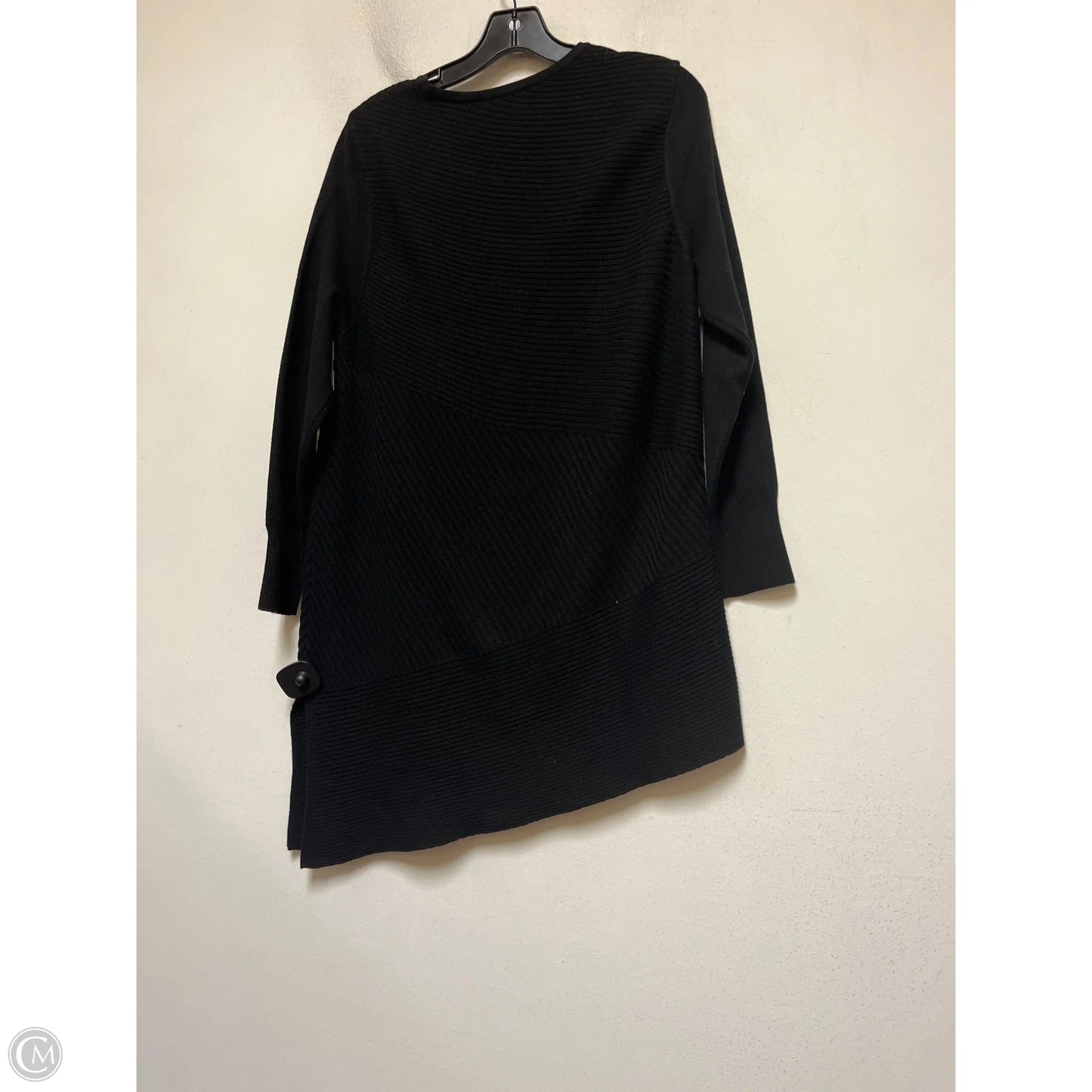 Sweater By Chicos In Black, Size: M