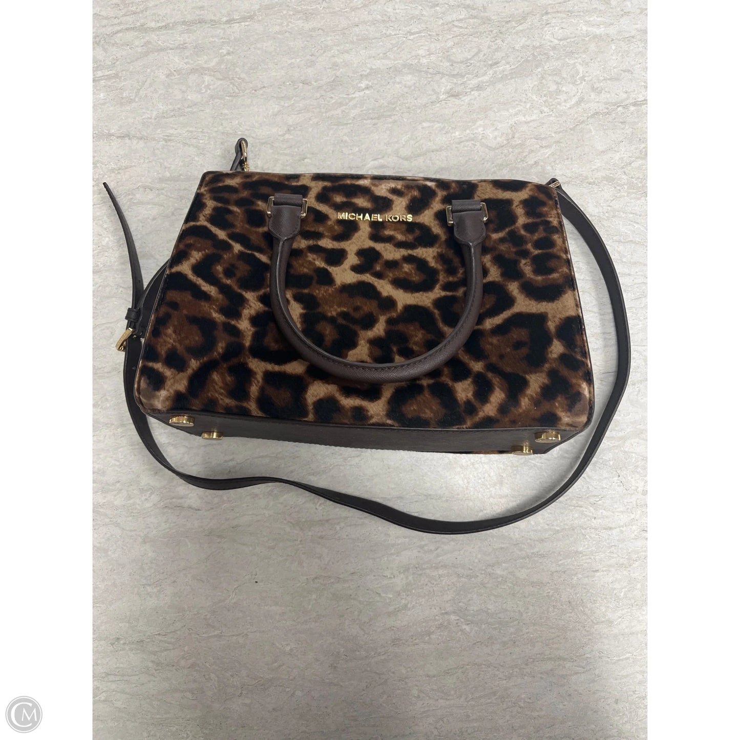Crossbody Designer By Michael Kors, Size: Medium