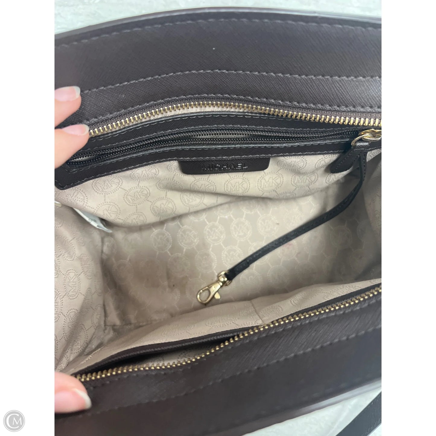 Crossbody Designer By Michael Kors, Size: Medium