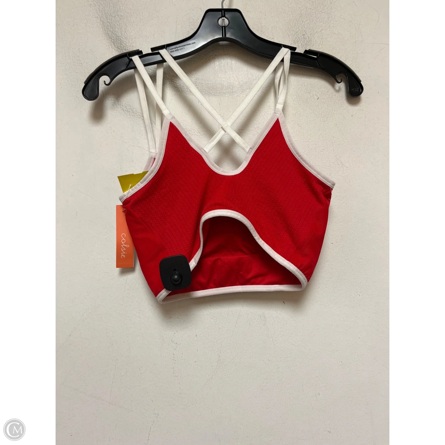 Bra By Colsie In Red, Size: L
