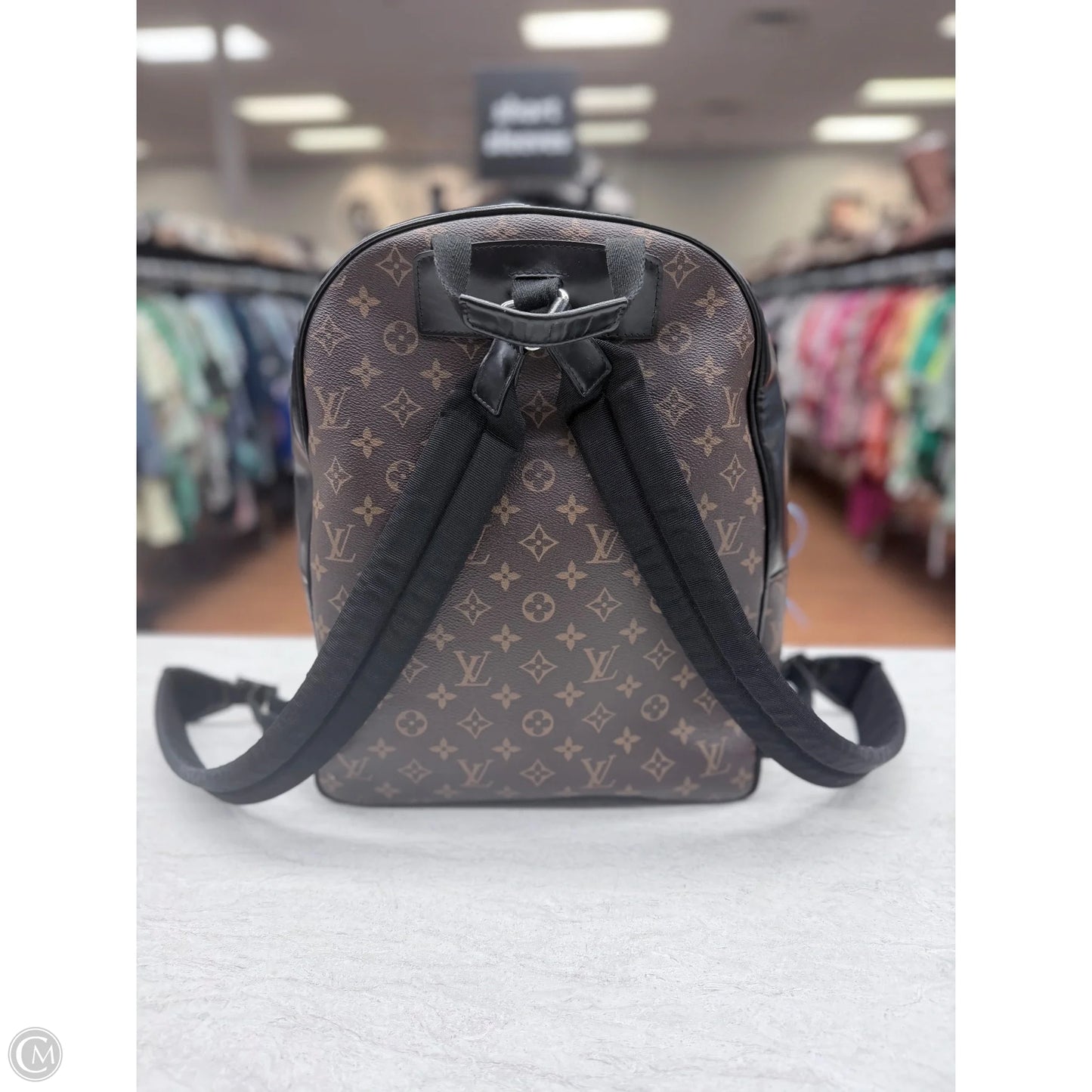 Backpack Luxury Designer By Louis Vuitton, Size: Large