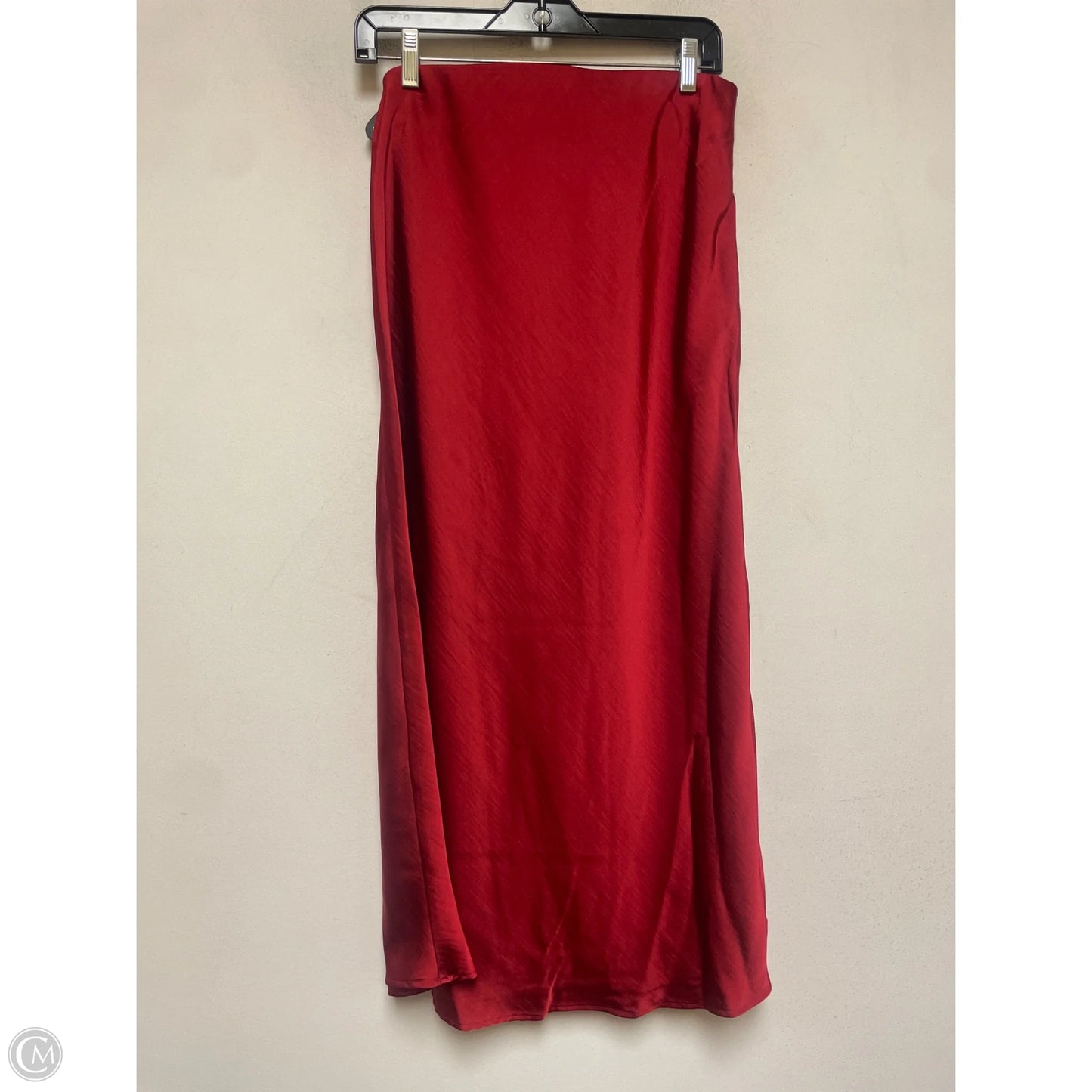 Skirt Maxi By A New Day In Red, Size: 8