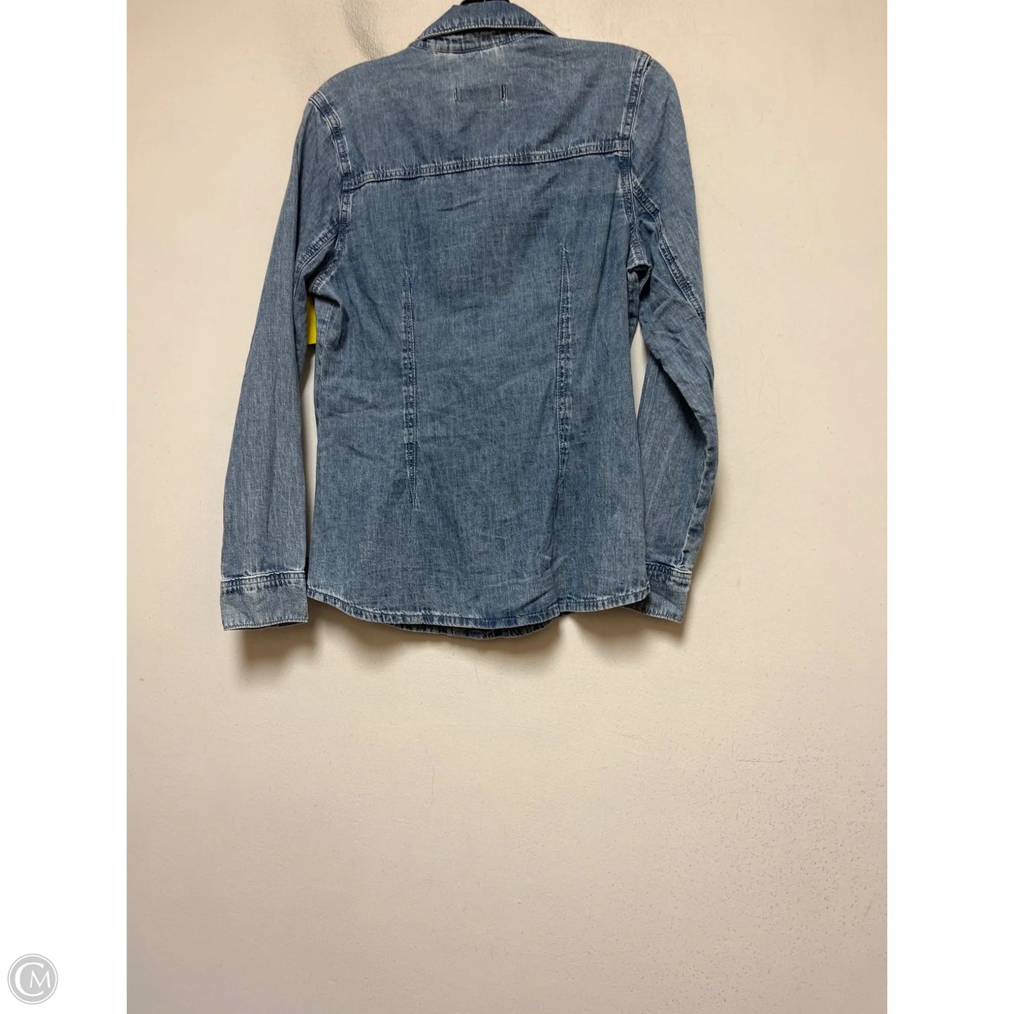 Top Long Sleeve By Universal Thread In Blue, Size: M