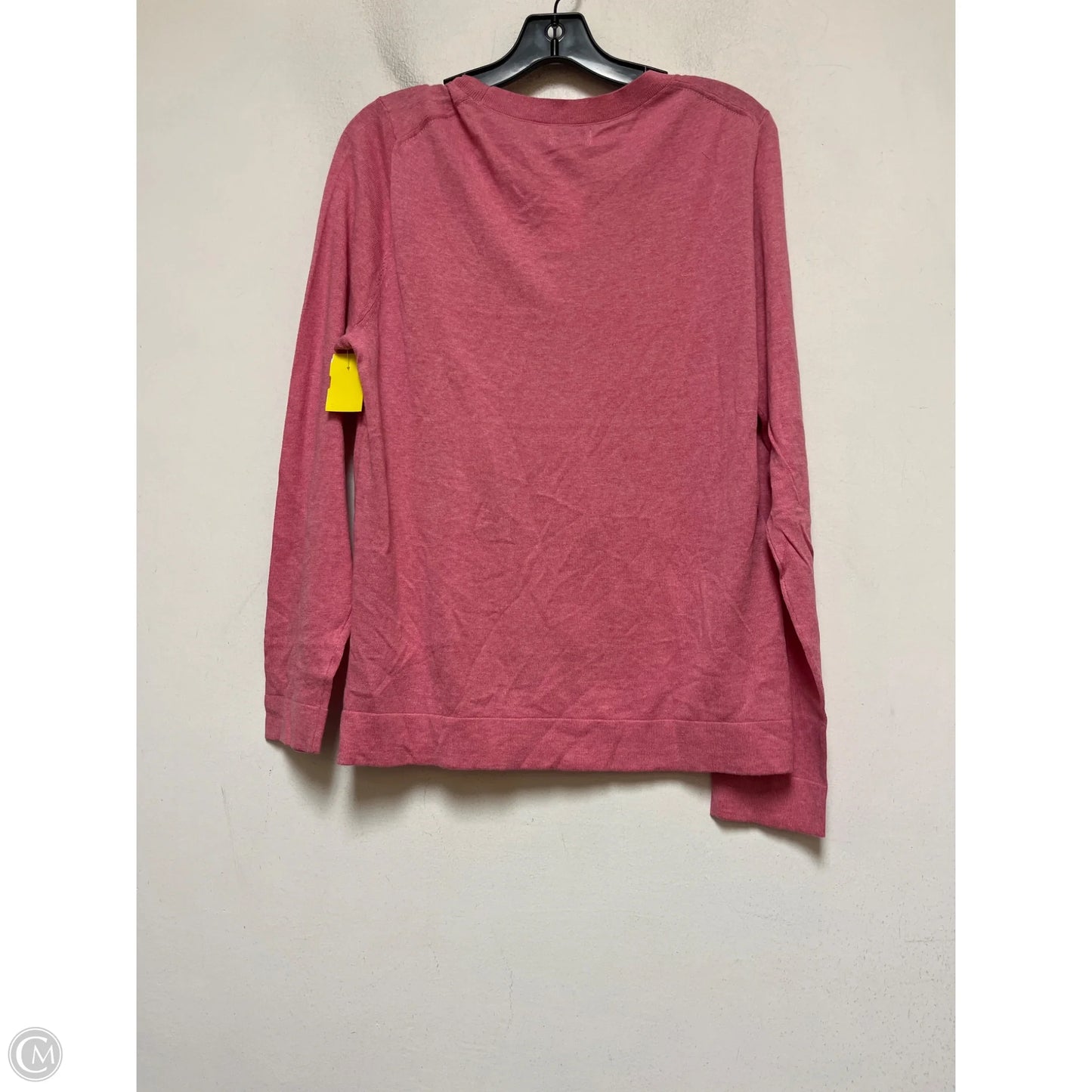 Top Long Sleeve By J. Crew In Pink, Size: L