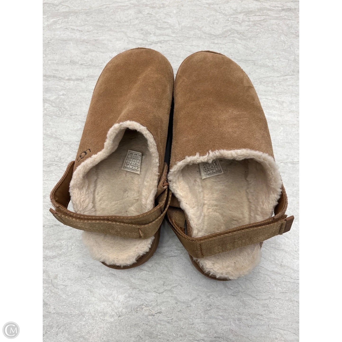 Boots Designer By Ugg In Brown, Size: 11