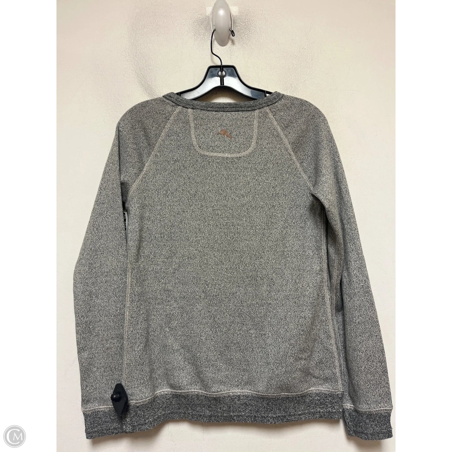 Sweatshirt Crewneck By Tommy Bahama In Grey & Orange, Size: Xs