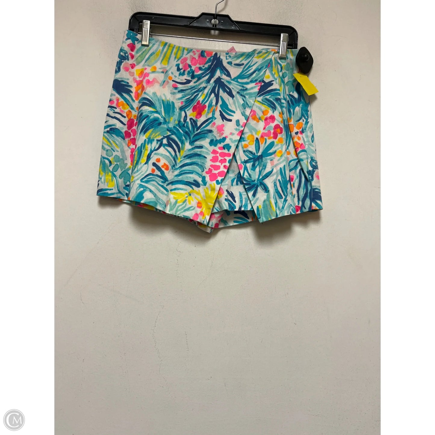 Skort Designer By Lilly Pulitzer In Blue & Pink, Size: 4