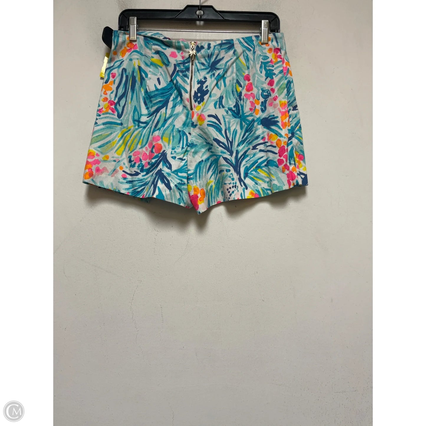 Skort Designer By Lilly Pulitzer In Blue & Pink, Size: 4