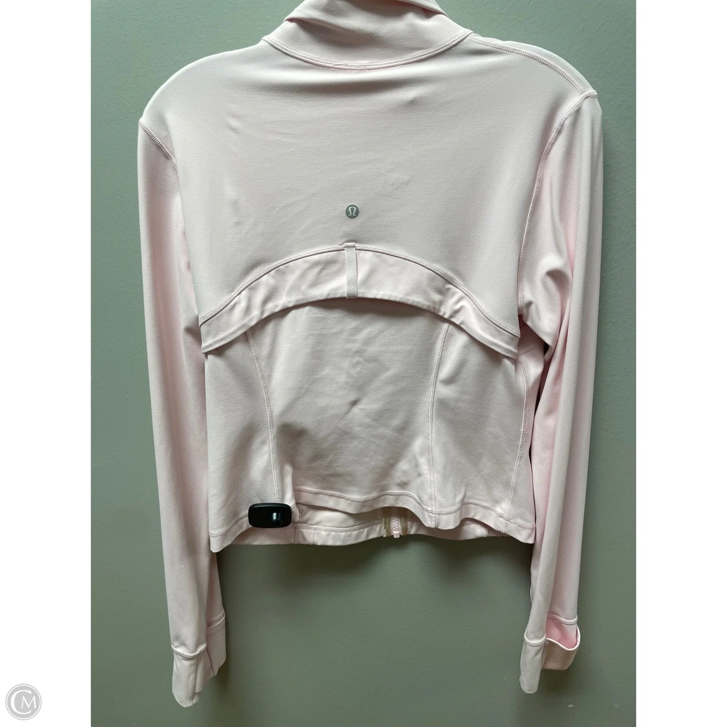 Athletic Jacket By Lululemon In Pink, Size: 12