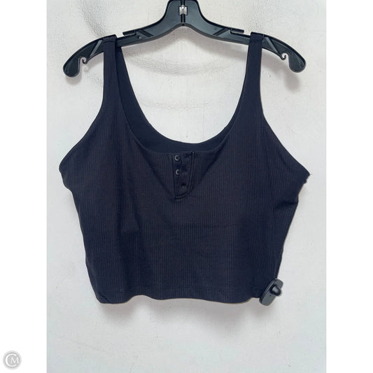 Athletic Tank Top By Lululemon In Black, Size: 14