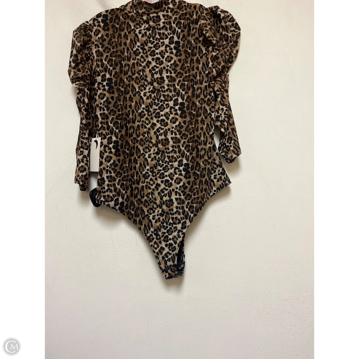 Bodysuit By Clothes Mentor In Animal Print, Size: S