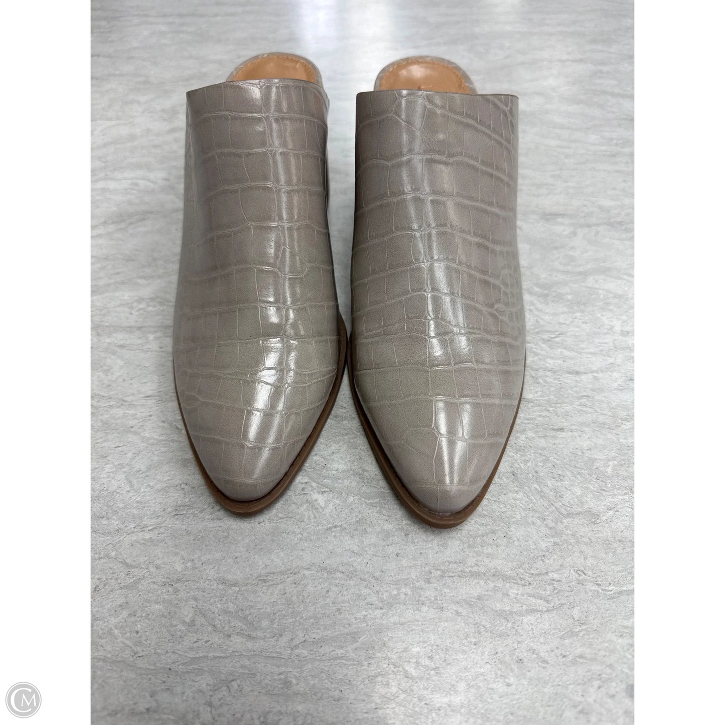 Shoes Heels Block By Lc Lauren Conrad In Taupe, Size: 8.5