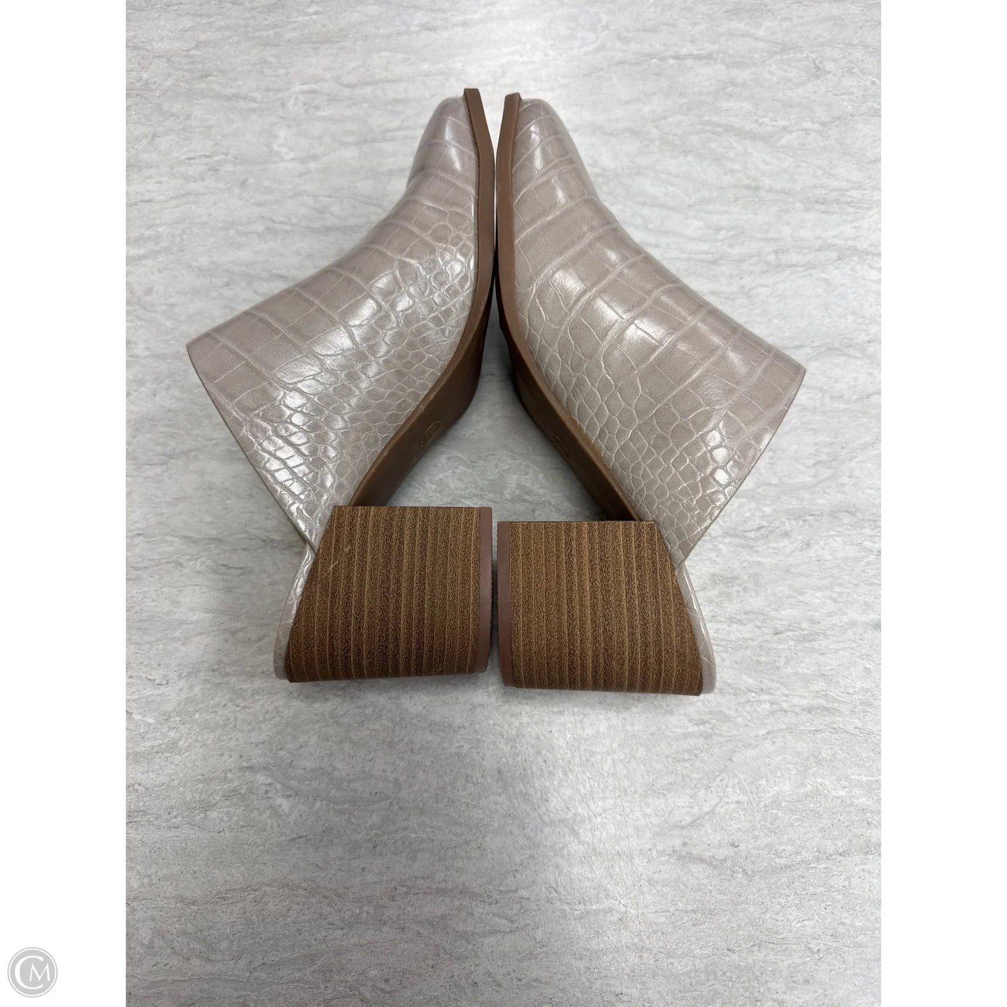 Shoes Heels Block By Lc Lauren Conrad In Taupe, Size: 8.5