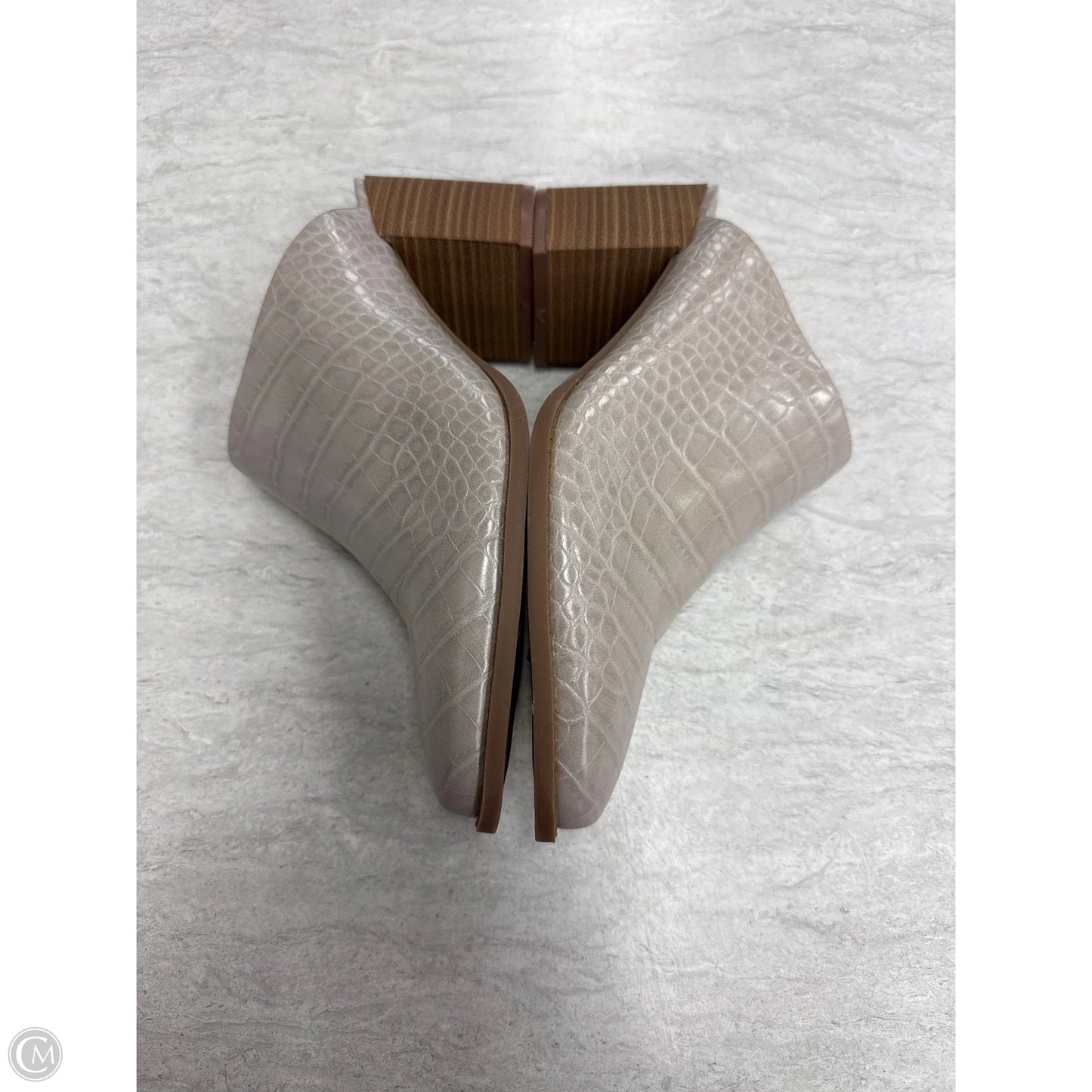 Shoes Heels Block By Lc Lauren Conrad In Taupe, Size: 8.5