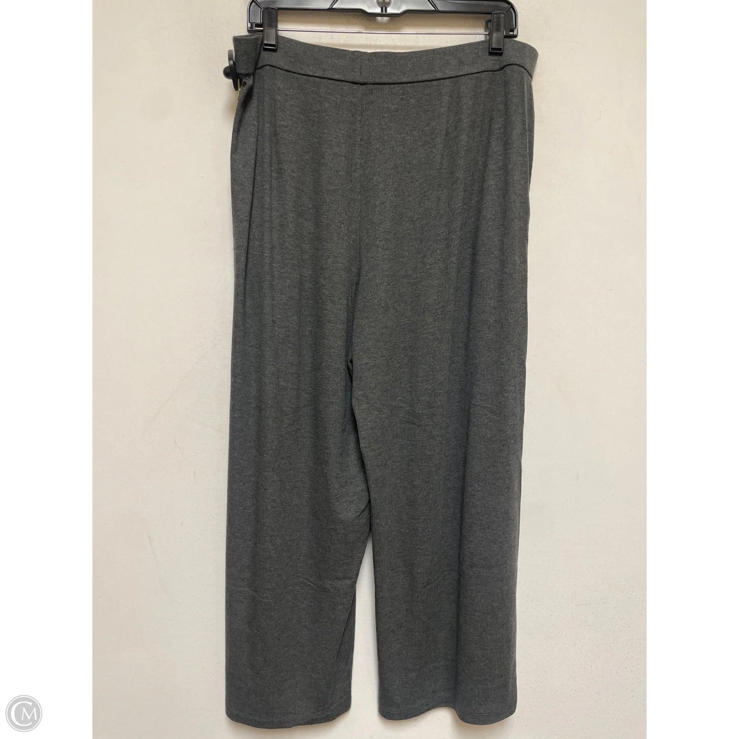 Pants Cropped By Eileen Fisher In Grey, Size: 12