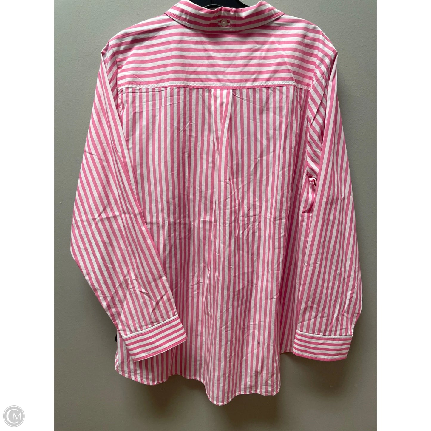 Top Long Sleeve By On 34th In Striped Pattern, Size: 2x