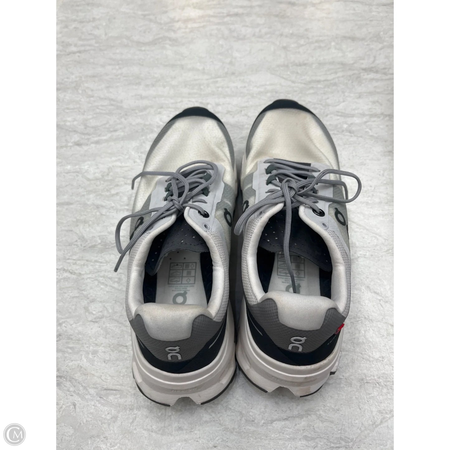 Shoes Athletic By On Cloud In Grey & White, Size: 7.5