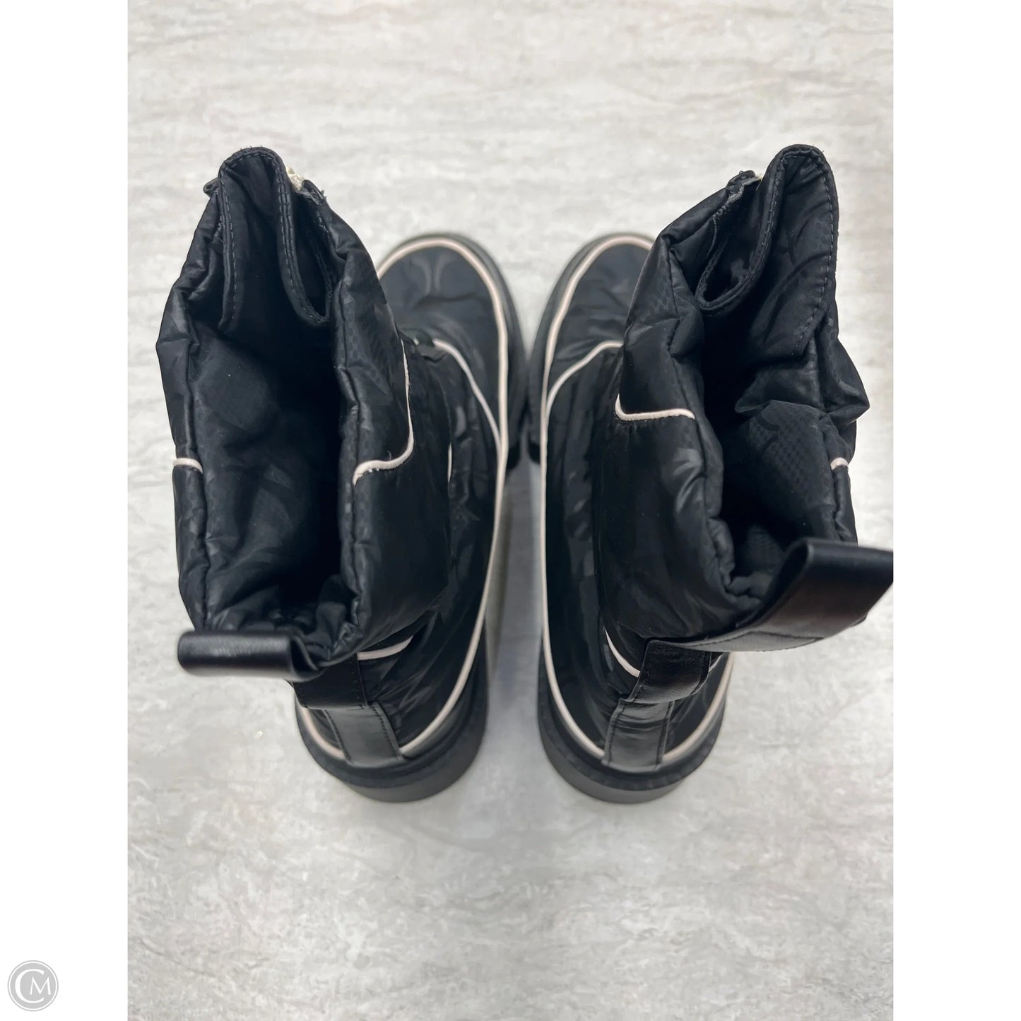 Boots Designer By Coach In Black, Size: 7