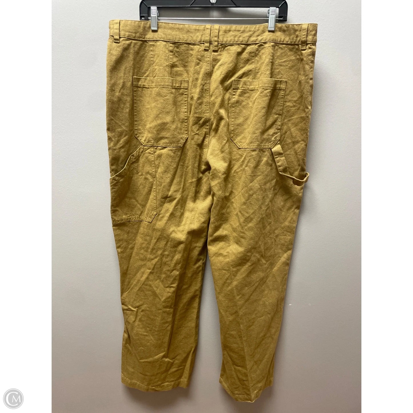 Pants Other By Clothes Mentor In Yellow, Size: 16