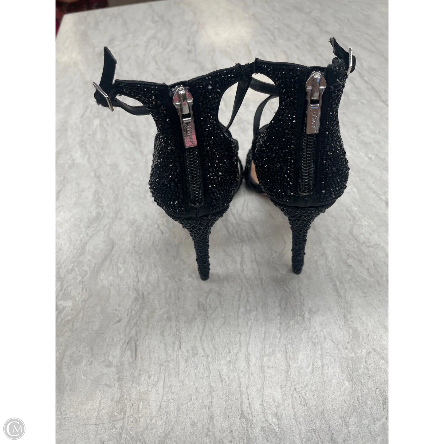 Shoes Heels Stiletto By Badgley Mischka In Black, Size: 6