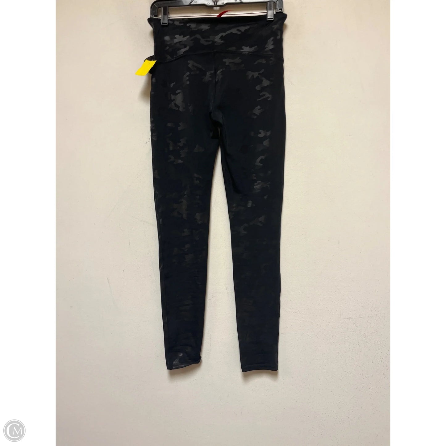 Athletic Leggings By Spanx In Black, Size: L