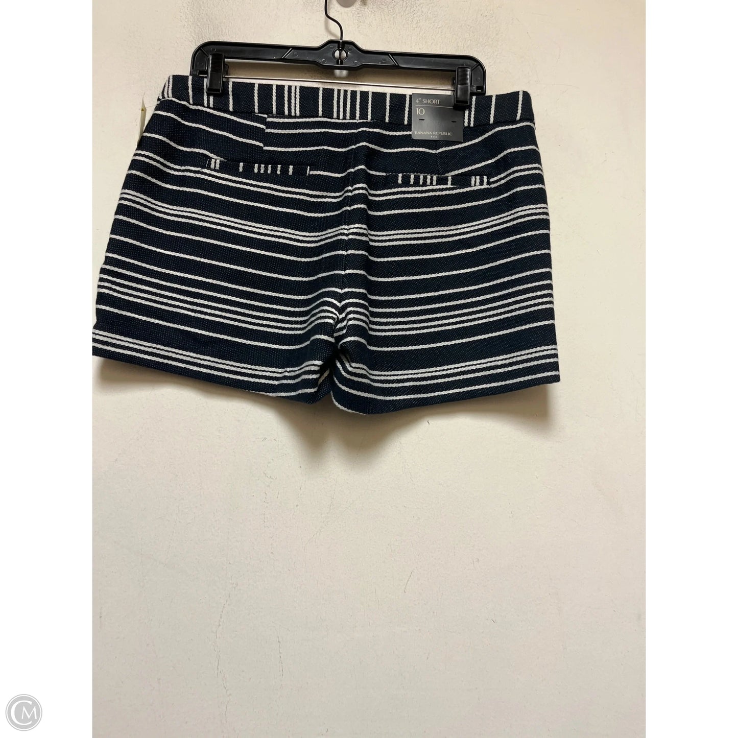 Shorts By Banana Republic In Striped Pattern, Size: 10
