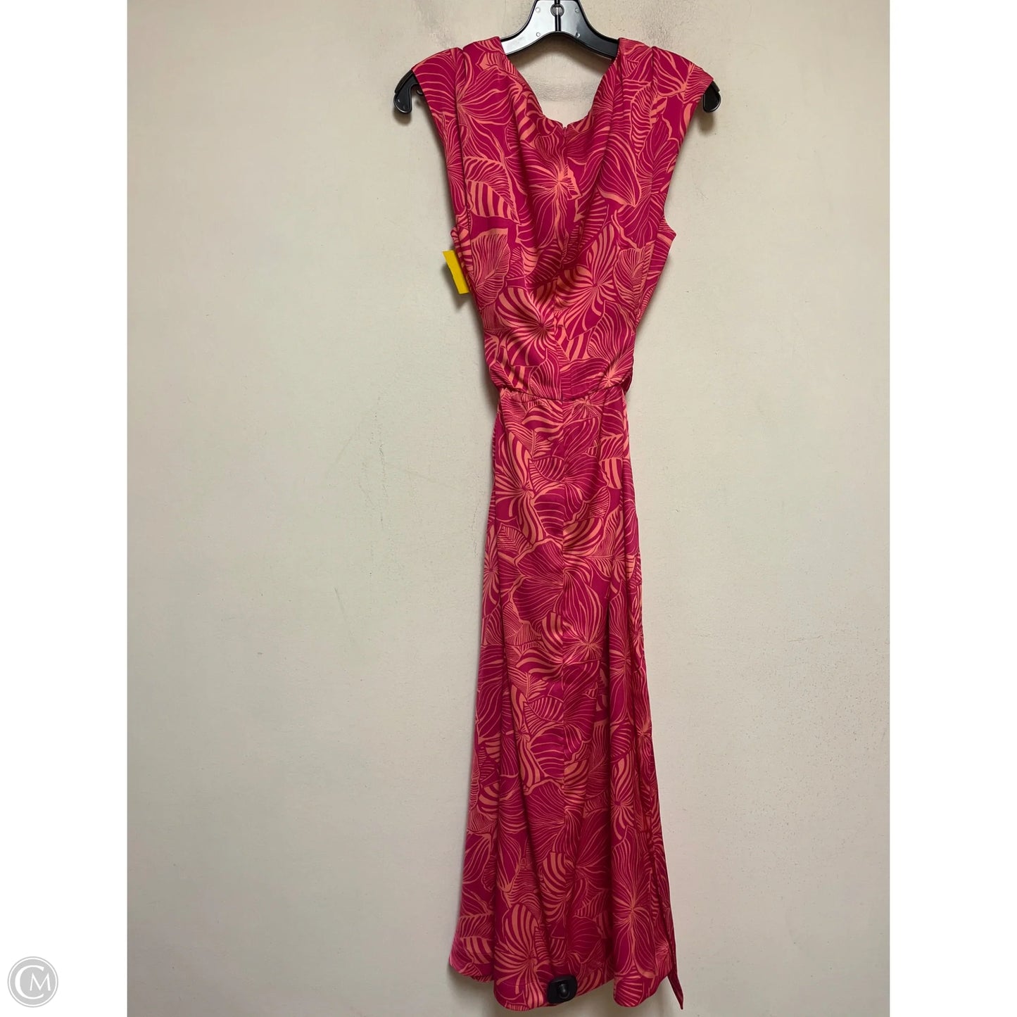 Dress Casual Midi By Anne Klein In Pink, Size: M