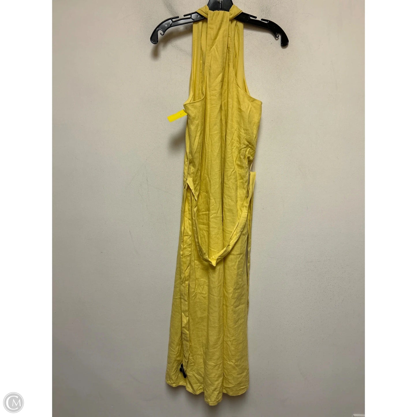 Dress Casual Midi By Banana Republic In Yellow, Size: M