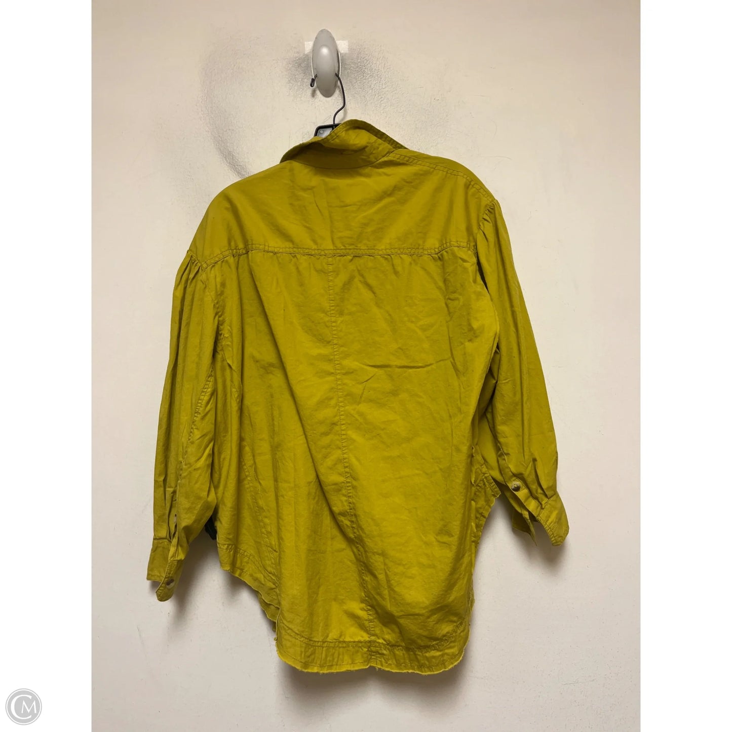 Top Long Sleeve By We The Free In Chartreuse, Size: Xs