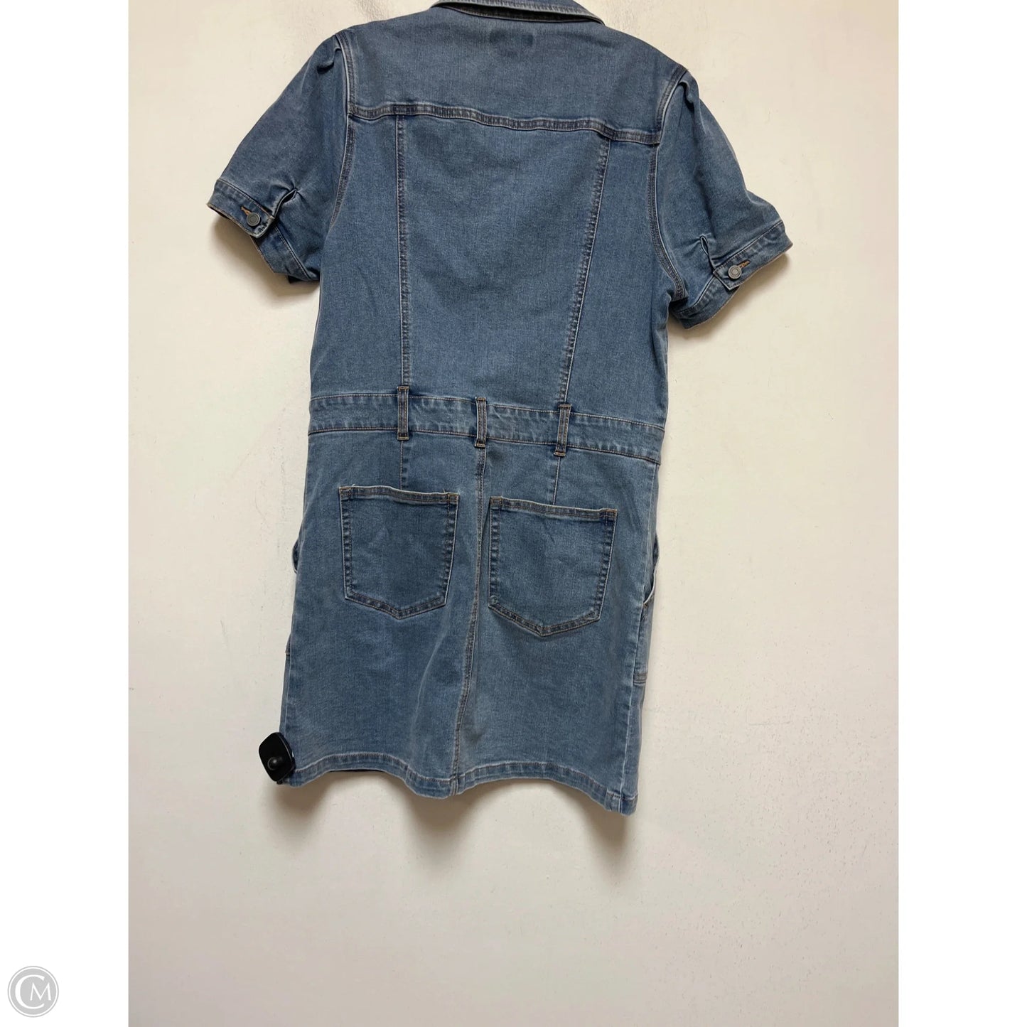 Dress Casual Short By Habitual In Blue Denim, Size: L