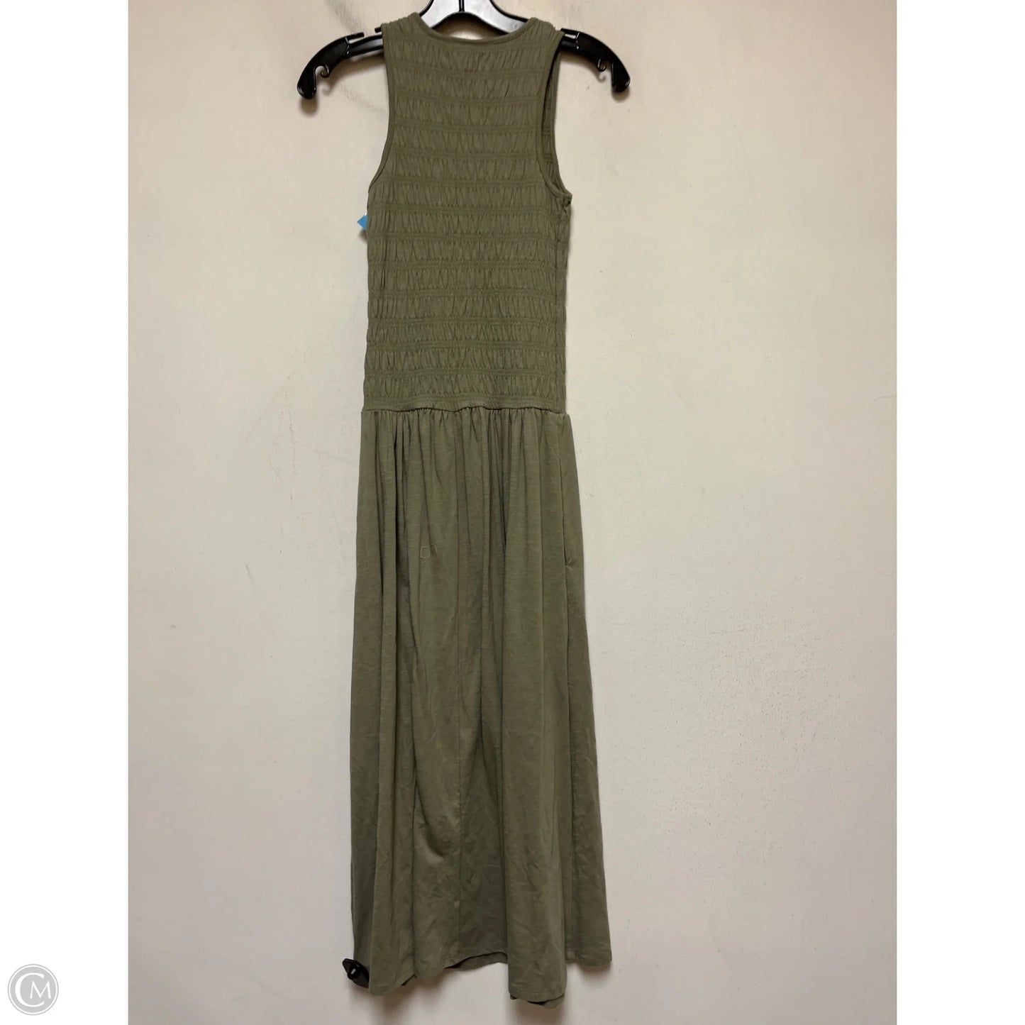 Dress Casual Midi By Universal Thread In Green, Size: Xs