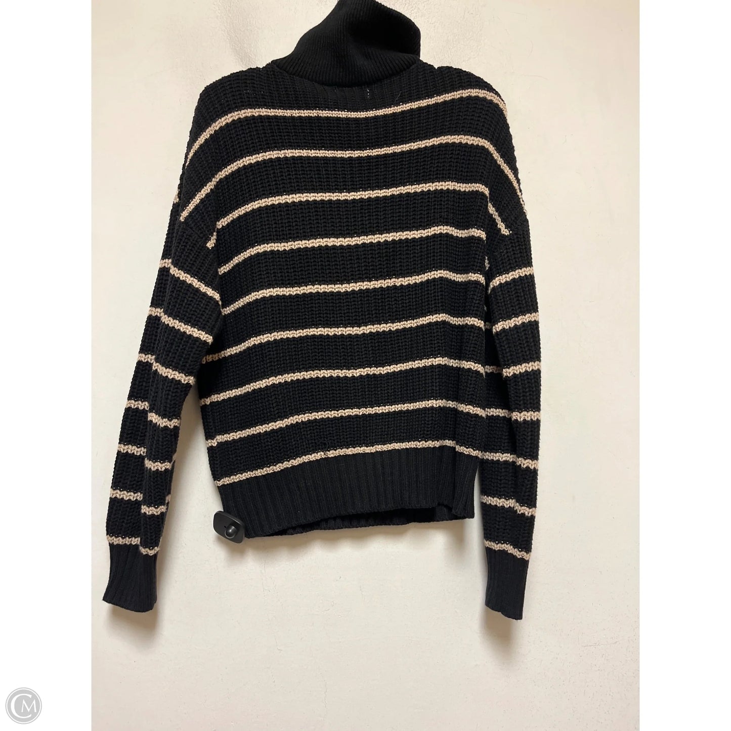 Sweater By Evereve In Striped Pattern, Size: M