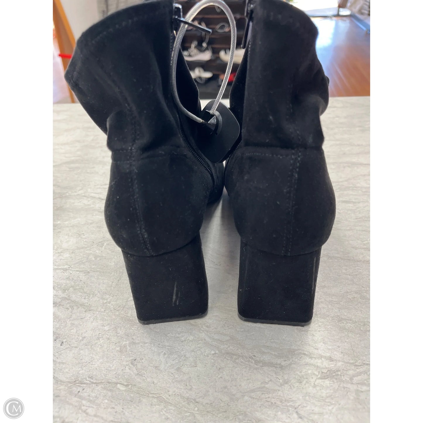 Boots Ankle Heels By Kelly And Katie In Black, Size: 10