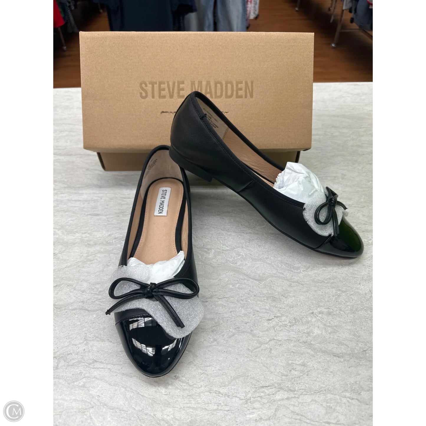 Shoes Flats By Steve Madden In Black, Size: 10