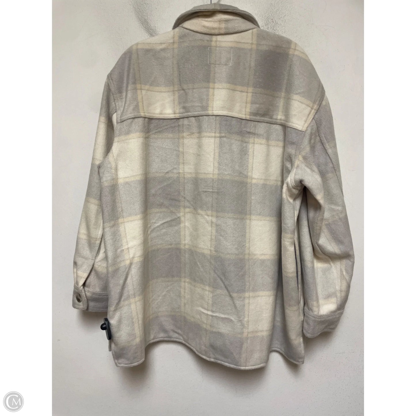 Jacket Shirt By Old Navy In Plaid Pattern, Size: Xl