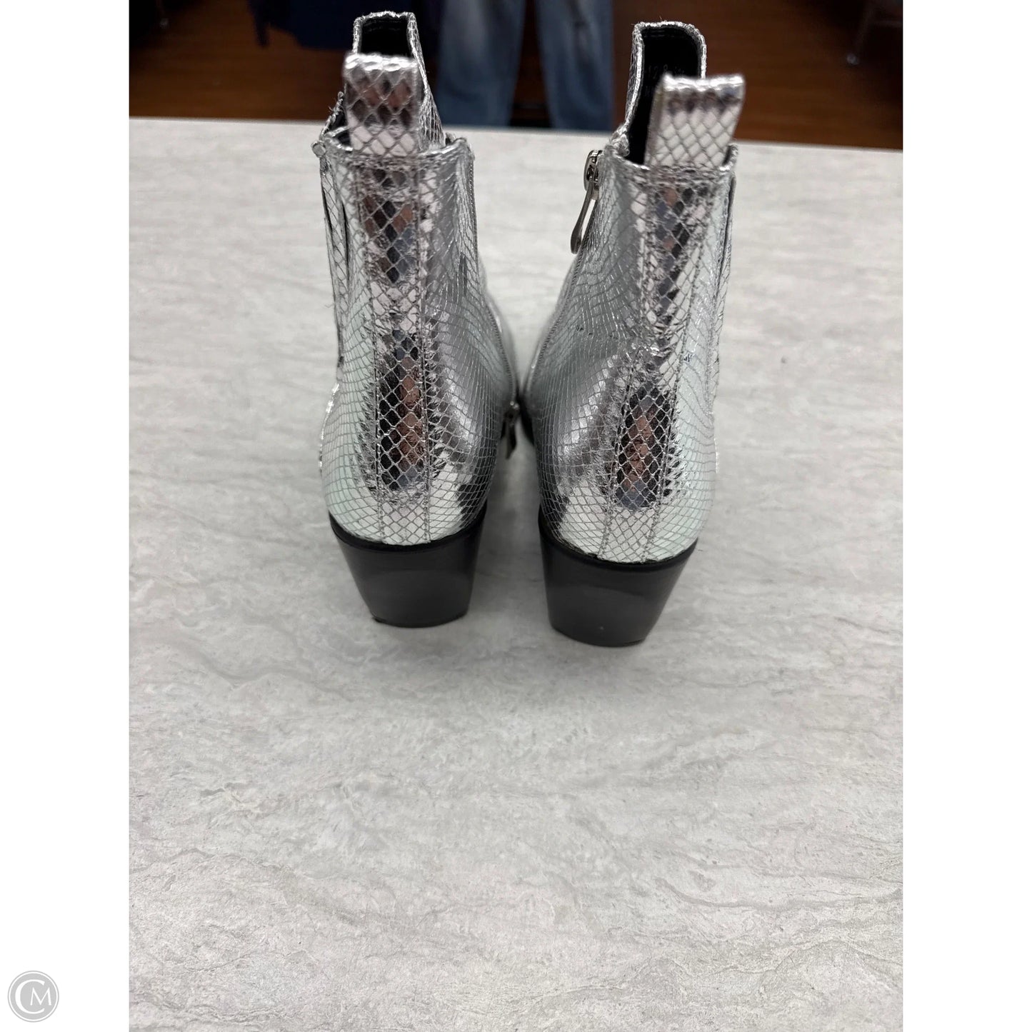 Boots Western By Shu Shop In Silver, Size: 10