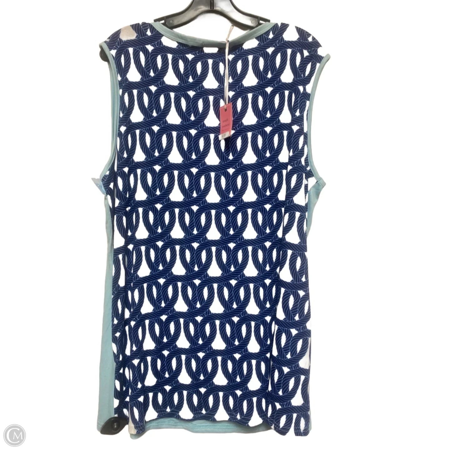 Top Sleeveless By Simply Southern In Purple, Size: 2x