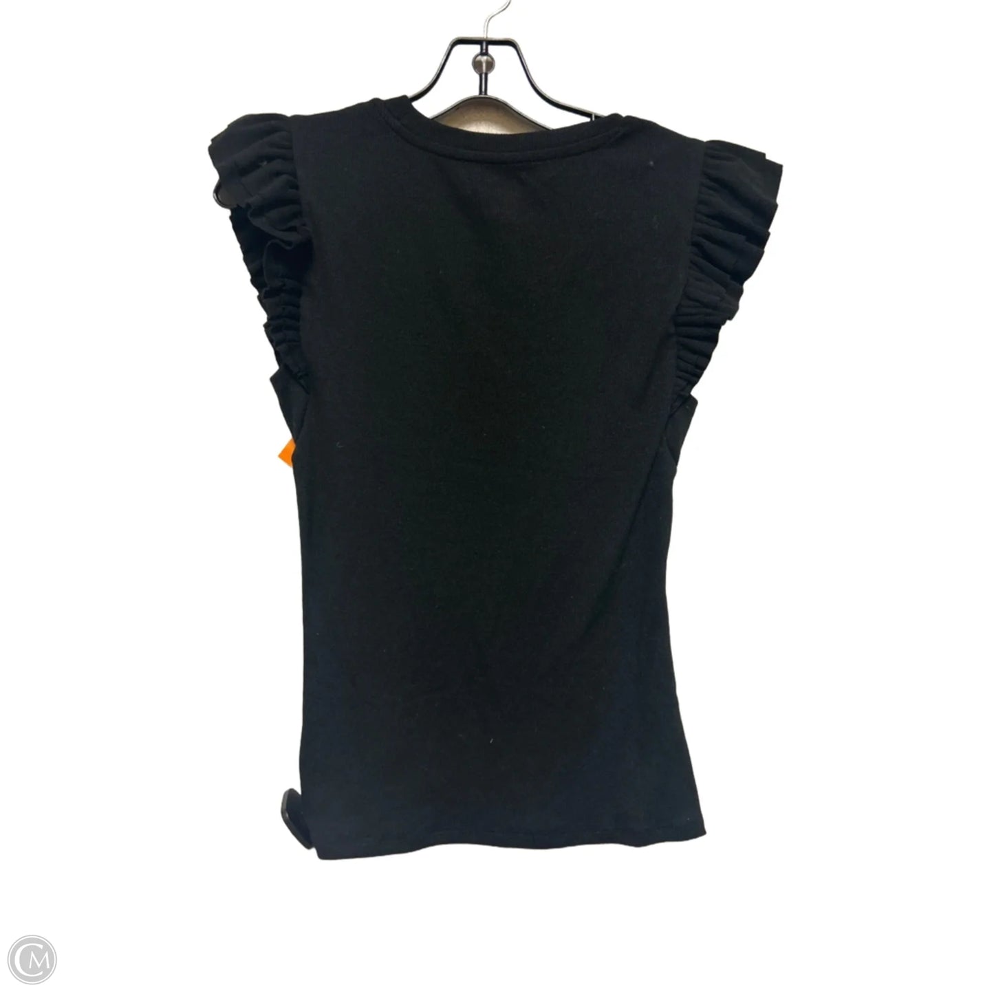Top Sleeveless By Gap In Black, Size: S