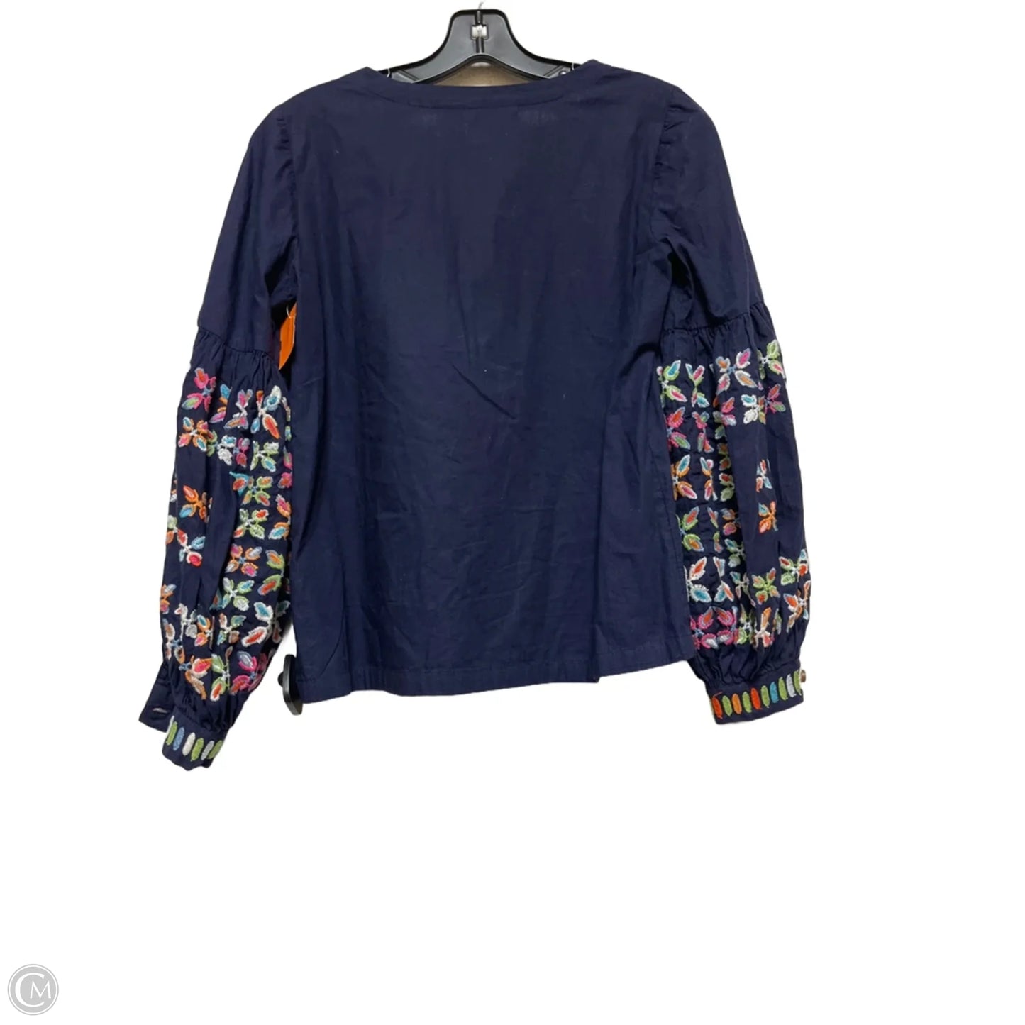 Top Long Sleeve By Maeve In Navy, Size: Xs