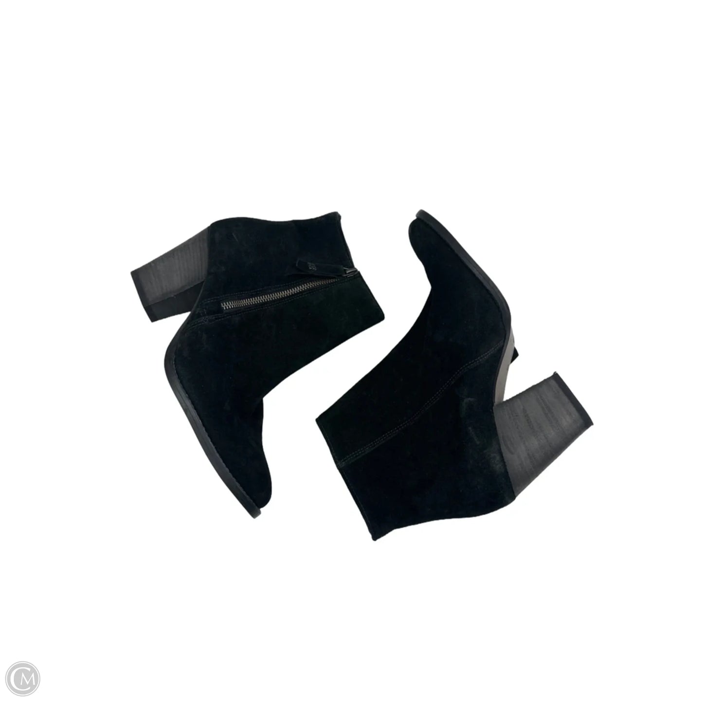 Boots Ankle Heels By Paul Green In Black, Size: 5