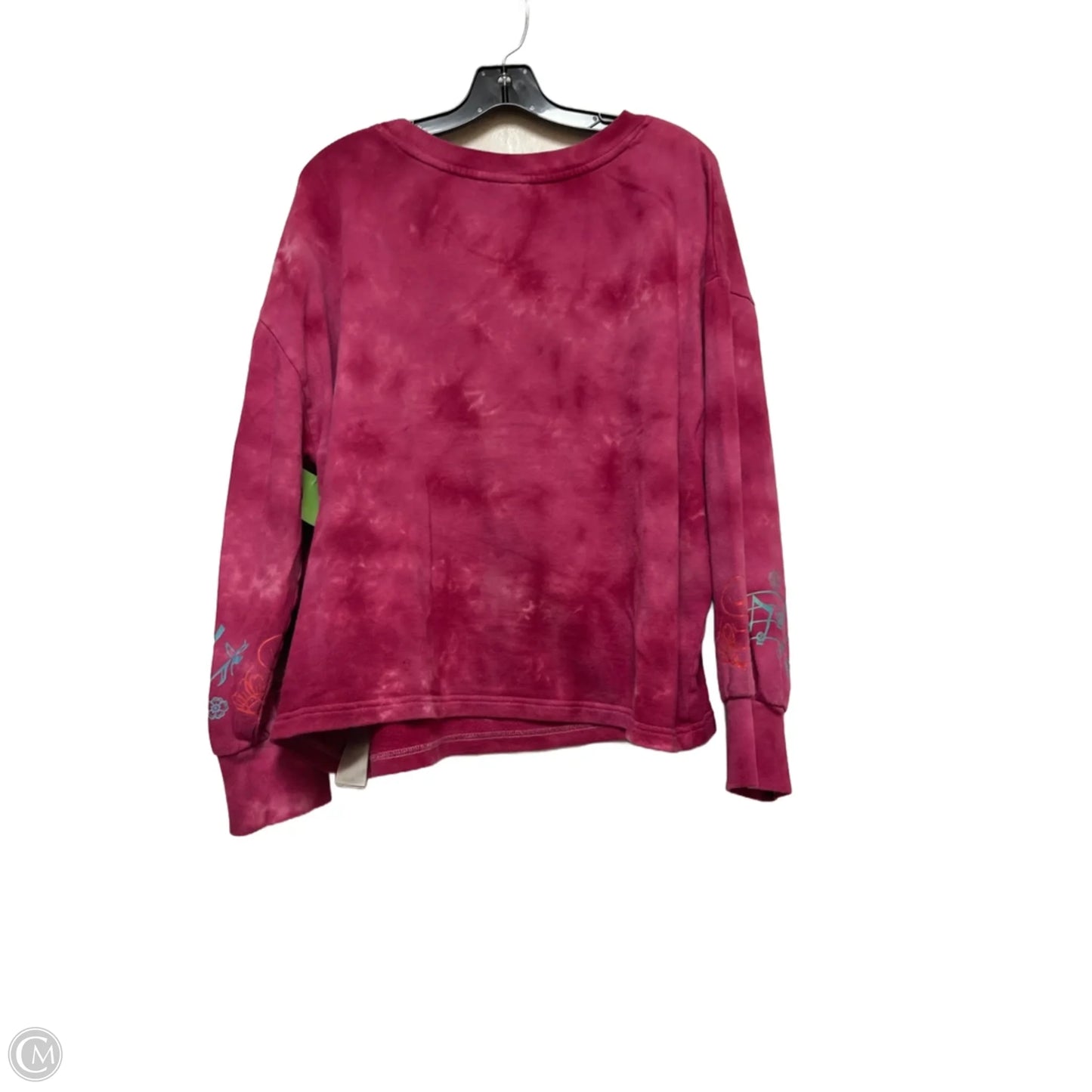 Sweatshirt Crewneck By Disney Store In Pink, Size: Xl