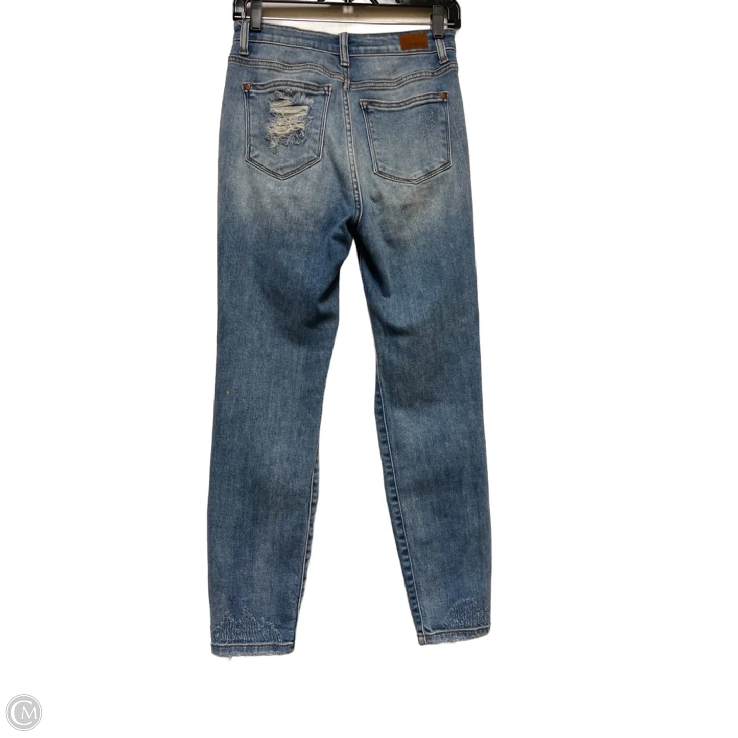 Jeans Straight By Judy Blue In Blue Denim, Size: 2