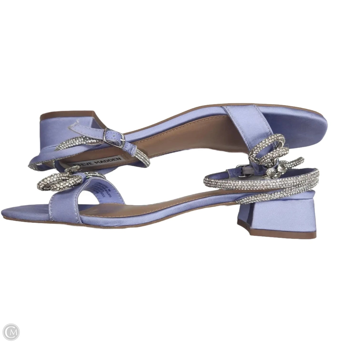 Shoes Heels Block By Steve Madden In Purple, Size: 8