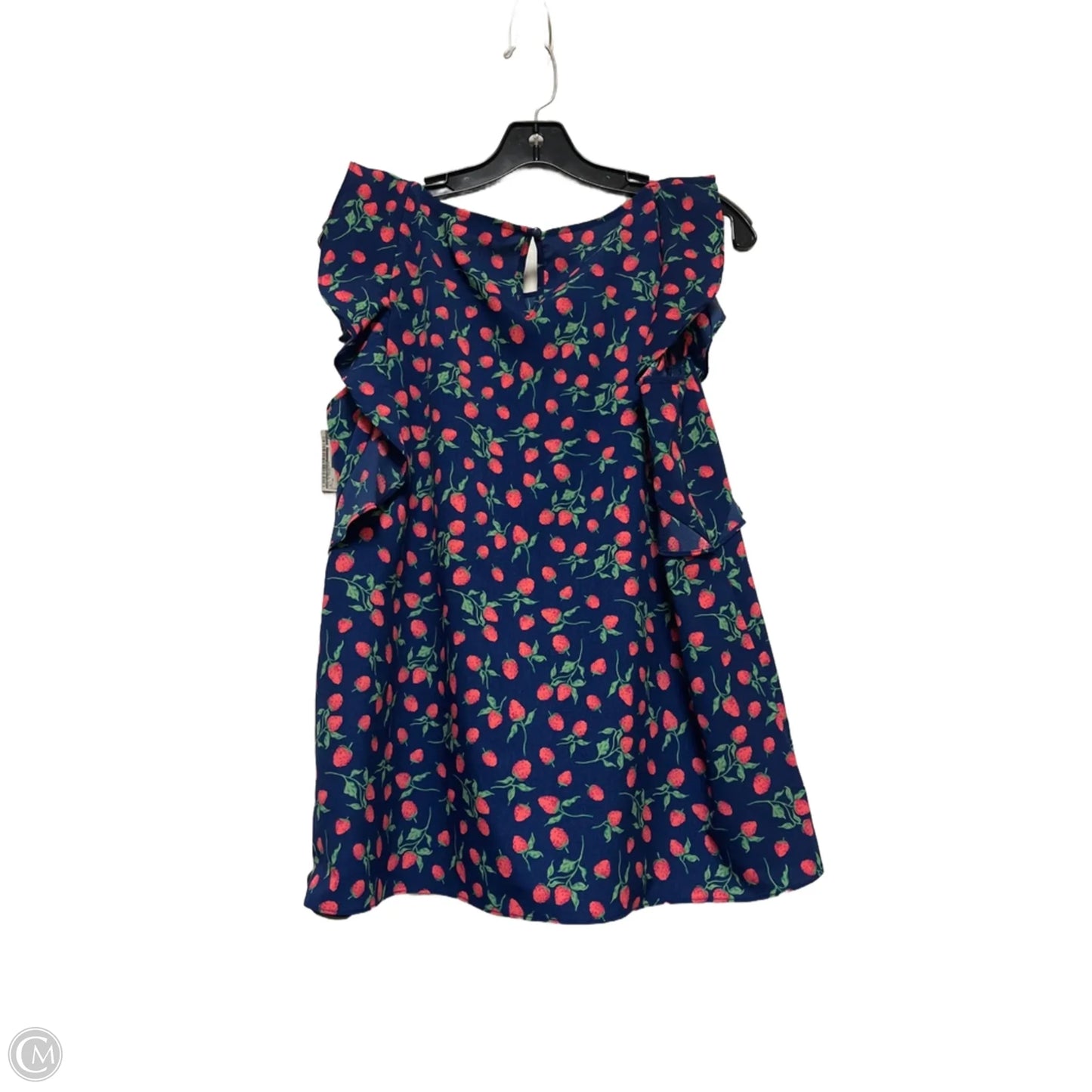 Top Sleeveless By Juicy Couture In Blue & Green, Size: Xl